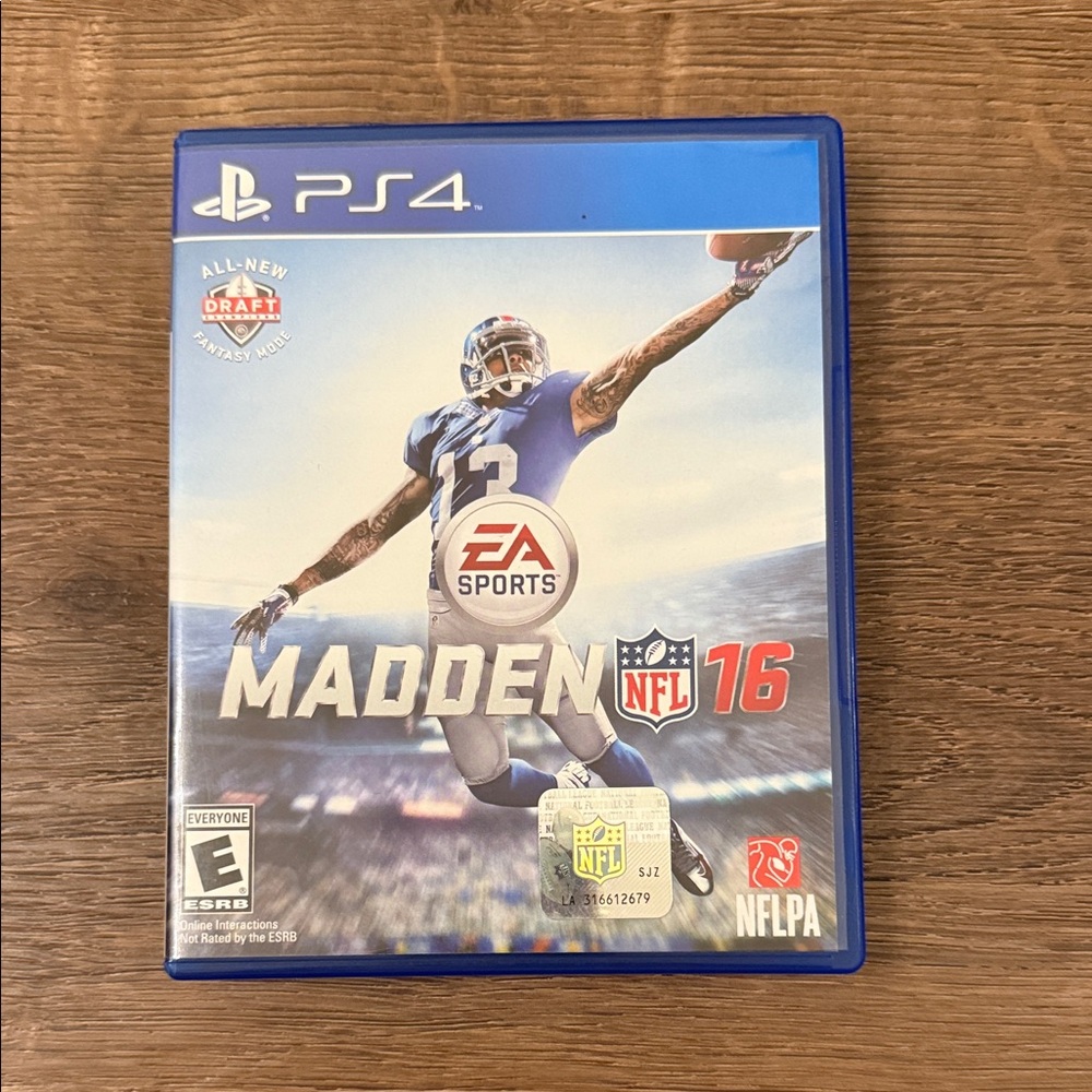 Madden NFL 16 for PS4 - Blue Case